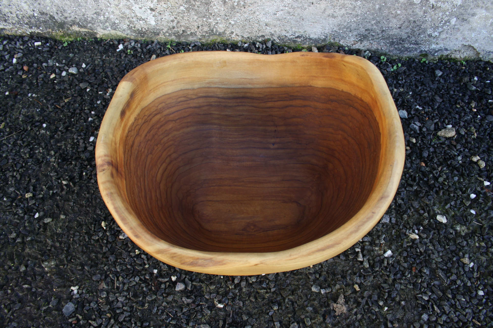 Saladier en bois d'olivier