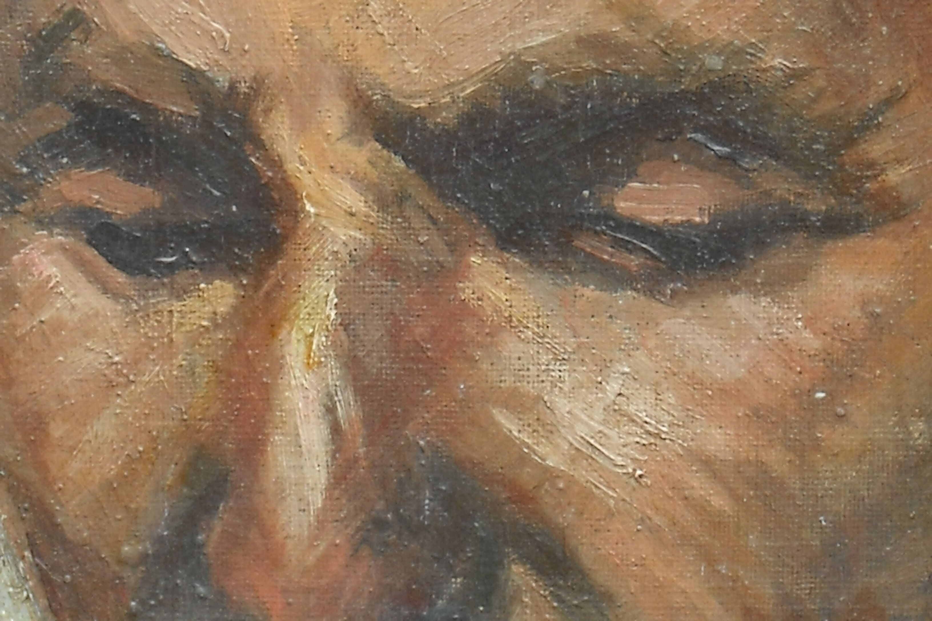 Oil 35 / 27 - Canvas on cardboard -