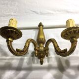 Paire d’appliques Bronze 2 lumières