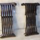 Pair of Antique savonarola folding chairs