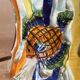 Ceramic lamp signed Claude Pruffert – Vallauris, marine decor in relief