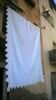 Tablecloth with vintage scalloped edge 200 X 250 cm