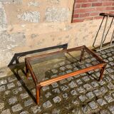 rattan coffee table