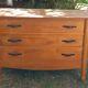 Solid elm chest of drawers with 3 drawers