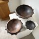 Brutalist wooden dishes, Savoyard popular art.
