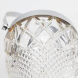 Vintage glass ice bucket