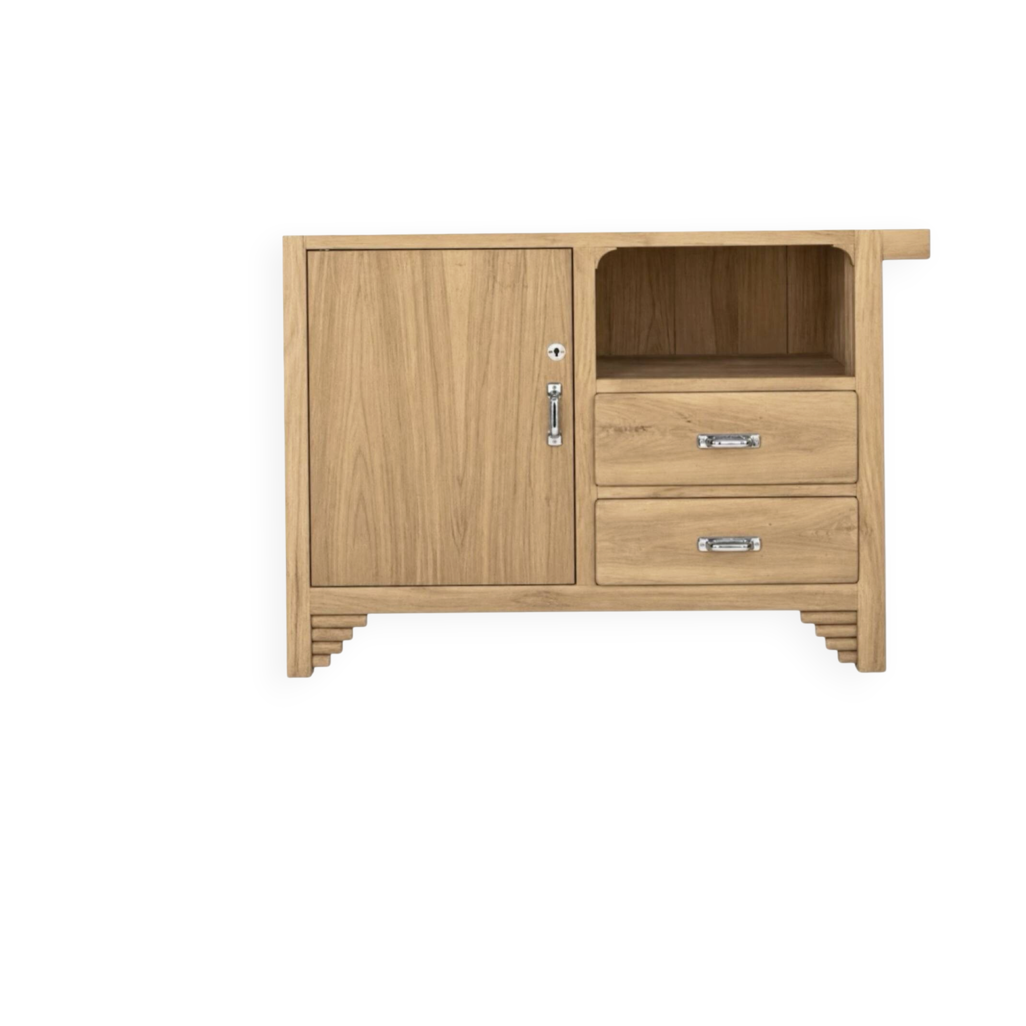 Art Deco wooden chest of drawers
