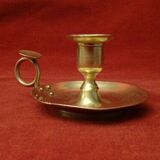 Brass bronze hand candle holder