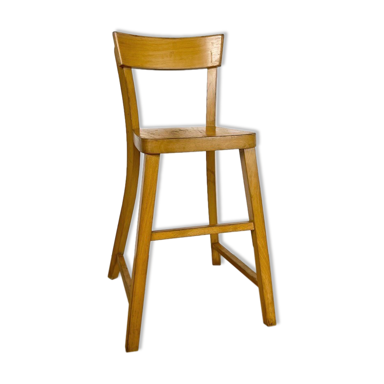 Wooden high chair for children