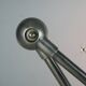 Jieldé desk lamp 2 arms 40cm industrial graphite vice Jean Louis Domecq vintage