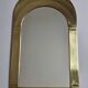 Brass mirror by Frankie d'Homborchveld, unique piece, 60 x 35 cm