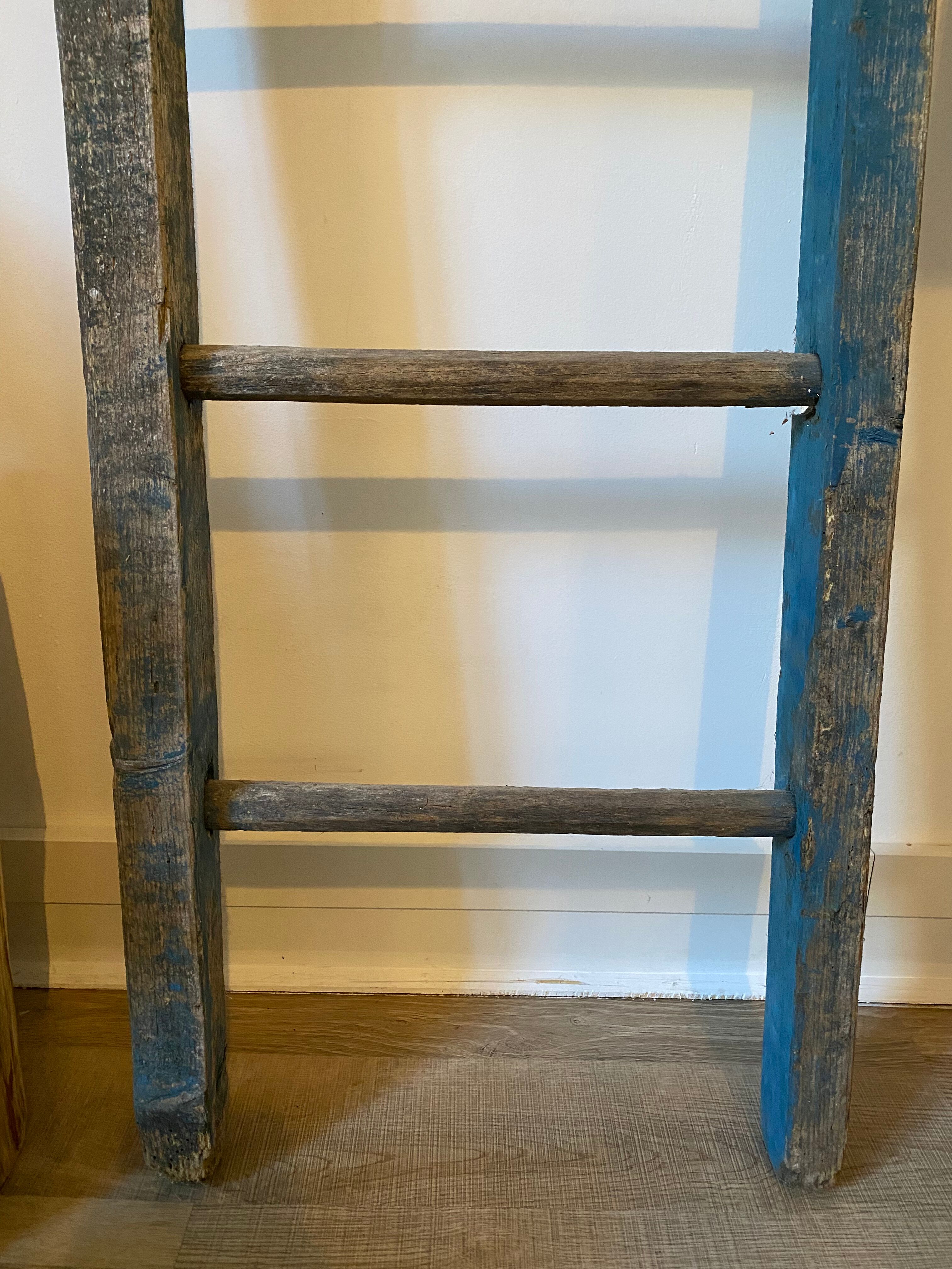 Wooden ladder