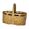Handmade wicker basket.