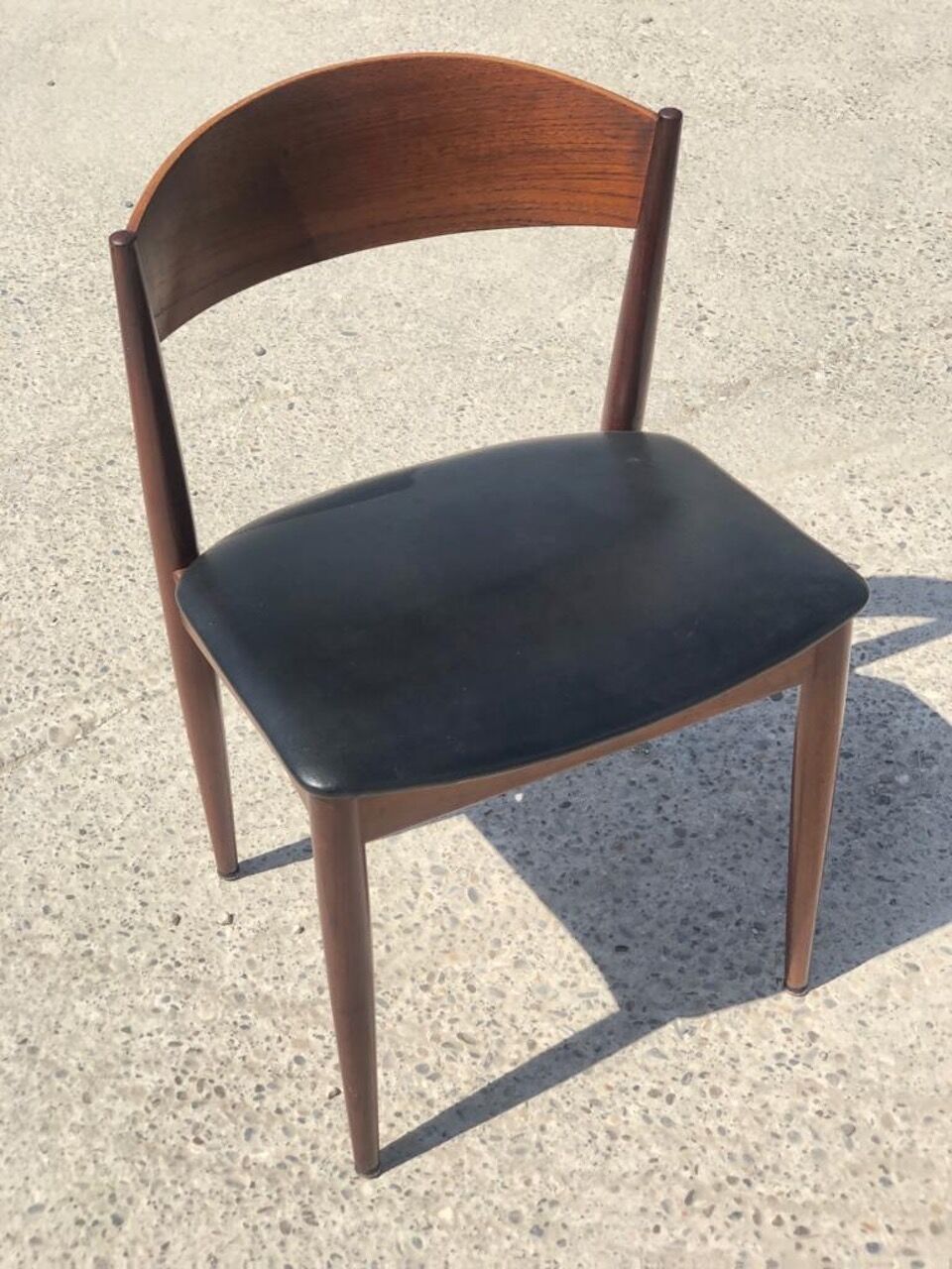 Set Extendable table Ib Kofod Larsen and 8 chairs Jysk for Mobelfabrik 1960