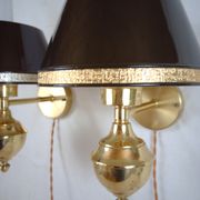 English style sconces by Erik Wärnå for EWÅ, Värnamo, Sweden. 1970's.