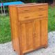 Parisian sideboard 2 doors 2 drawers at support height in oak