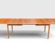 Extendable vintage Lübke table with 4 Lübke teak chairs