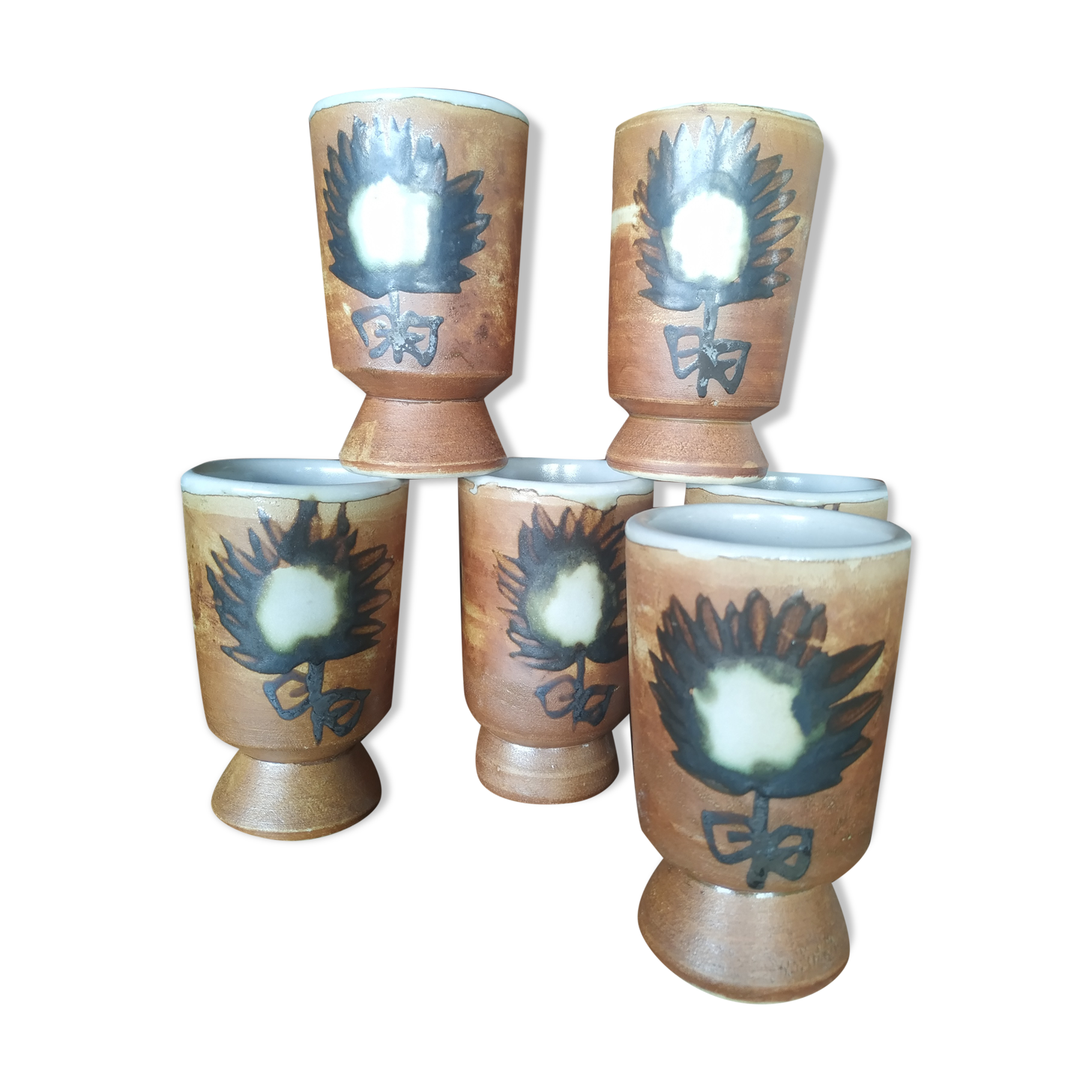 Vintage Mazagrans style cups