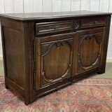 19th century rustic oak sideboard