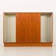 Armoire en teck danoise grande des années 1960.