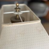 Pharaoh lamp 7 brass marble at Maison Jansen & Deknudt lighting