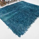 Long hairy bohemian kilim rug,268x325cm