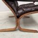 Fauteuil Siesta avec repose-pieds par Ingmar Relling, années 1960.