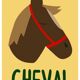 Affiche kids Cheval - A3