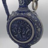 PITCHER Ewer in Stoneware from WESTERLAND, Germany, medallions and sculptures