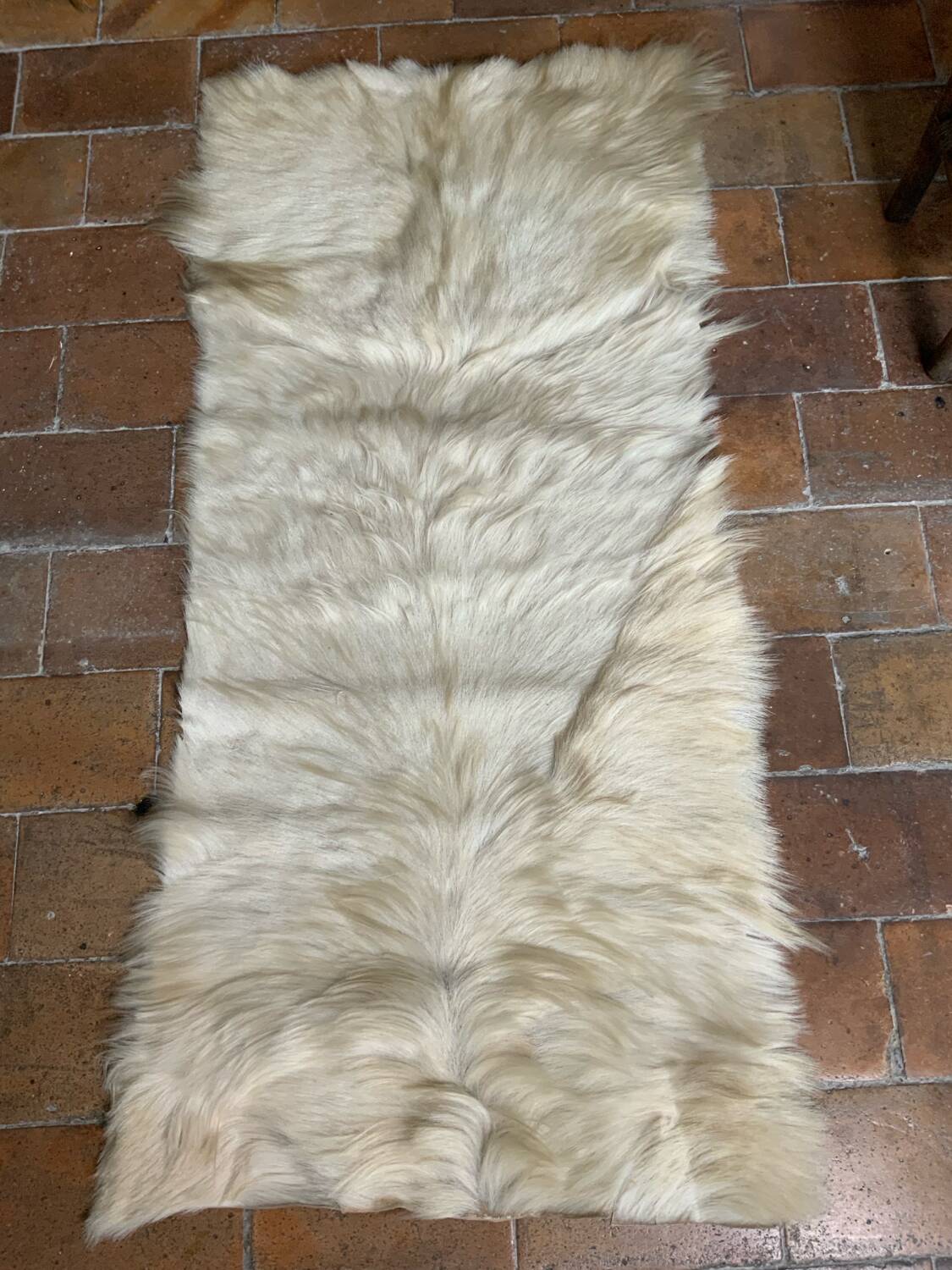Vintage goatskin