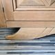 Enfilade brutalist style 40s renovated in raw wood