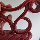 Pair of vintage ceramic candlesticks