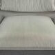 Cassina Maralunga 3-Seater Sofa by Vico Magistretti in grey striped fabrics