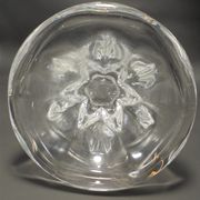 Vase en cristal signé Val St Lambert