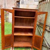 Antique wooden display case