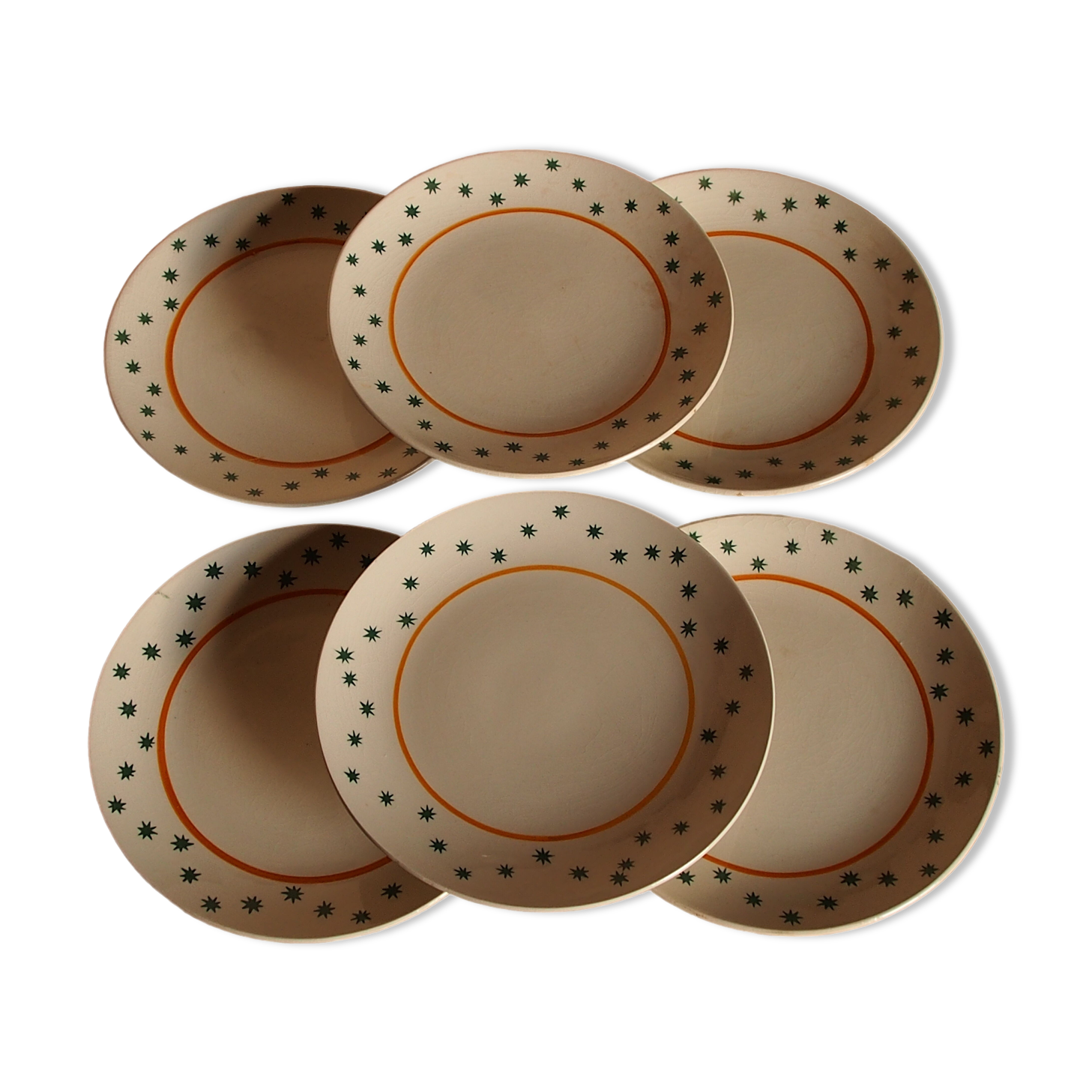 Set of 6 gien asiattes model Constellation creation millefleurs