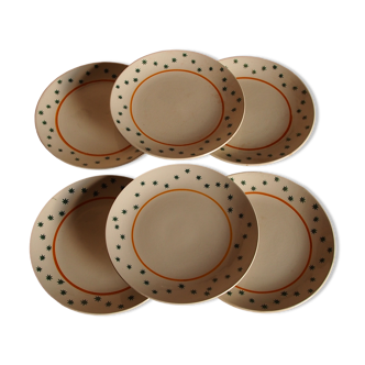 Set of 6 gien asiattes model Constellation creation millefleurs