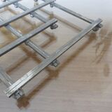 Extendable silver metal underside 40s 50s