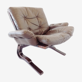 Fauteuil Kengu par les designers Elsa et Nordahl Solheim pour Rykken 1960