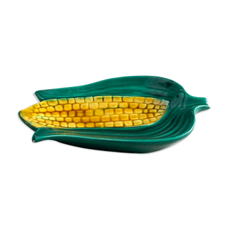 Empty Vallauris pocket in the shape of corn