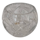 Crystal tulip vase