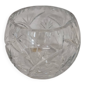 Vase cristal à tulipes