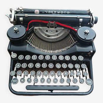 Machine à écrire Underwood Portable USA Années 20 30