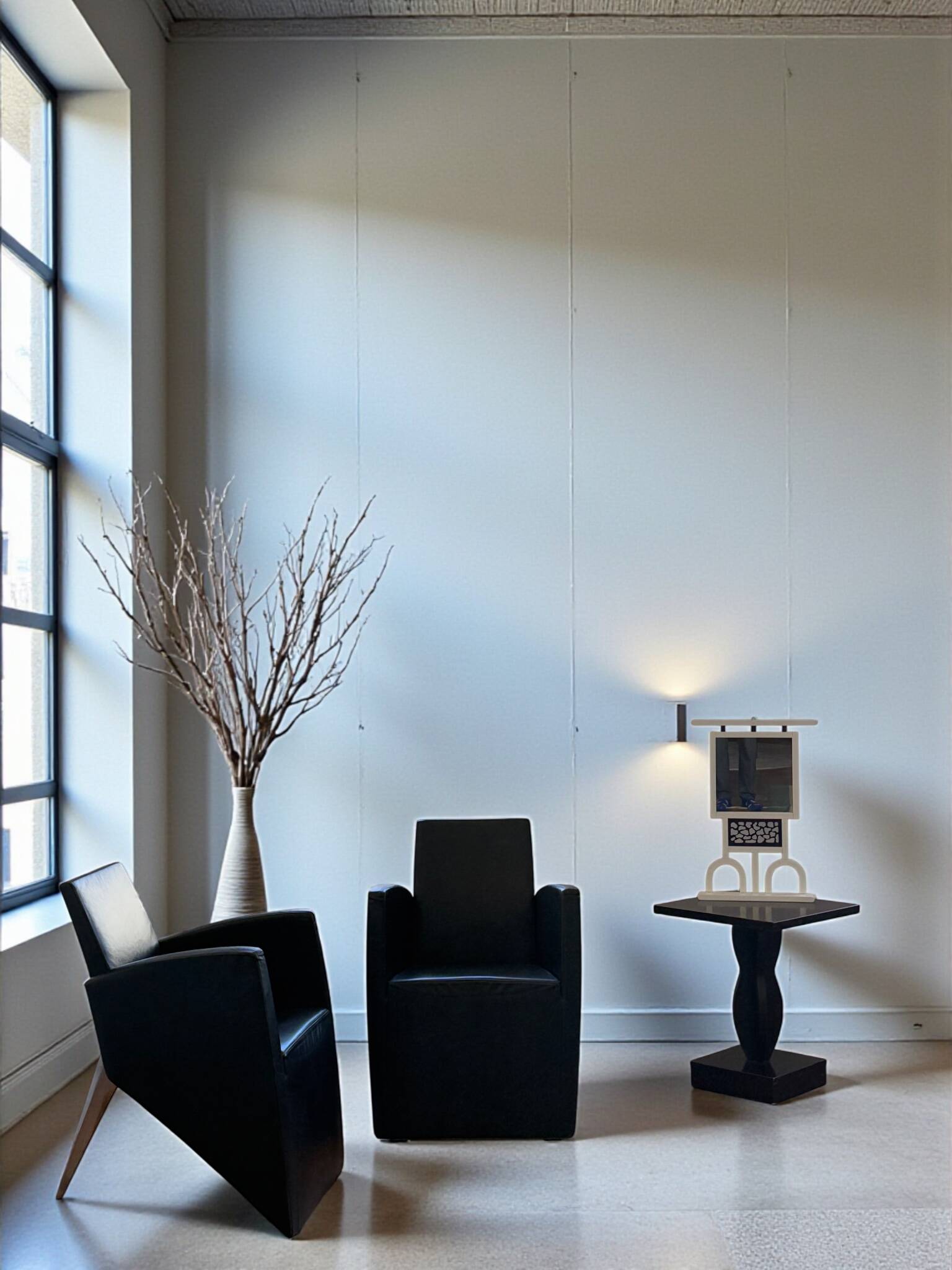 "J" armchairs by Philippe Starck for Aleph, 1989, set of 2