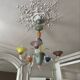 Murano chandelier 6 lights – Blown glass from Venice – Exceptional piece