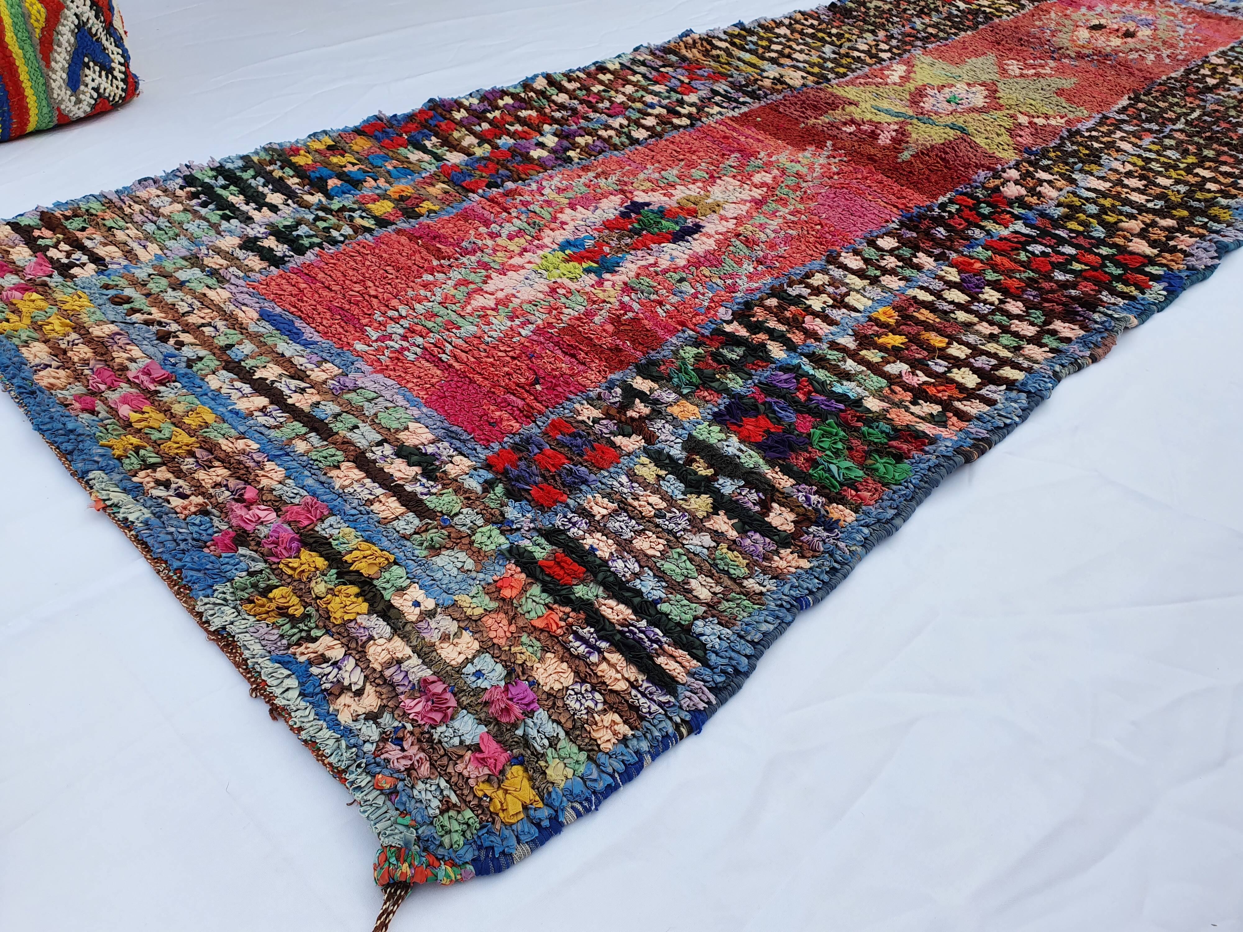 Moroccan Berber corridor carpet 245 x 85 cm
