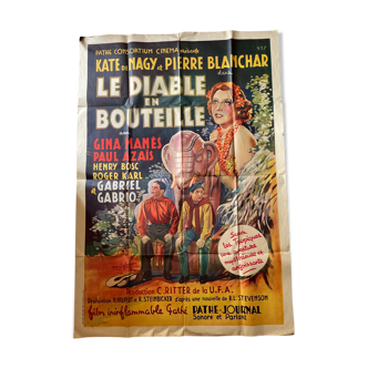 Original poster of the film The Devil in a Bottle (1935)