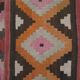 Vintage Turkish hallway rug 70x655 cm