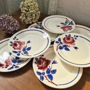 Vintage Luneville plates