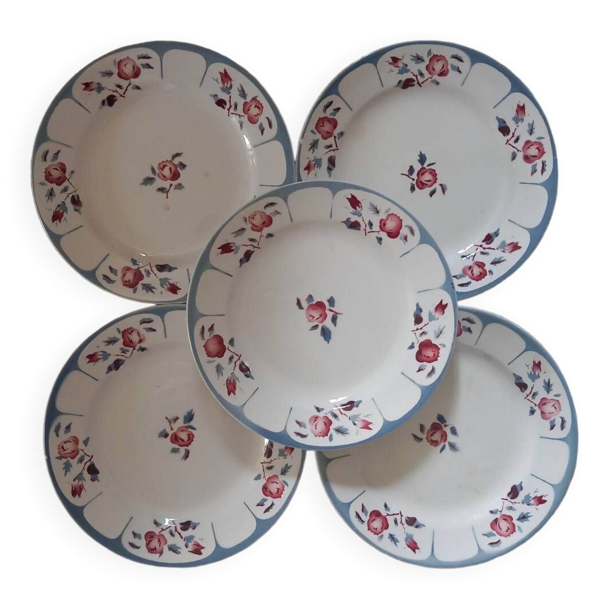 Digoin Sarreguemines plates